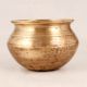 Finest Brass Holy Pot in Antique Brown Finish