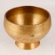 Golden Brass Pot for Home & Office Decor