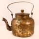 Vintage Brown Finish Kettle Made of Brass