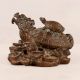 Handmade Brass Turtle Statue in Chinese Art