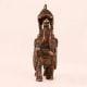 Handmade Copper Statue of Elephant with Howdah for Decor