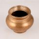 Premium Brown Brass Holy Pot for Decoration