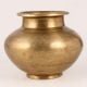 Beautiful Indian Brass Holy Water Pot for Rituals