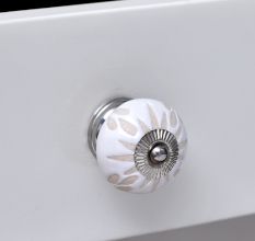 White Etched Ceramic Knob-01