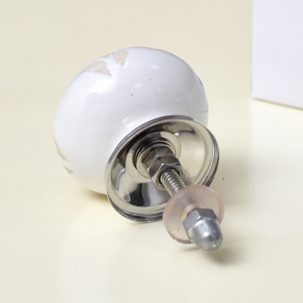 White Etched Ceramic Knob-01