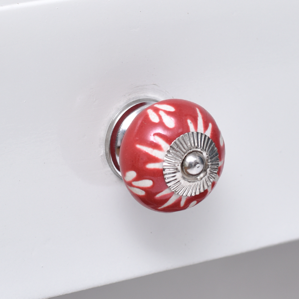 Red Etched Ceramic Knob-04