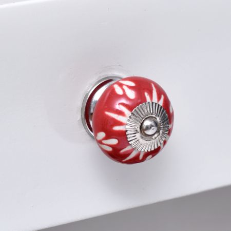 Red Etched Ceramic Knob-04