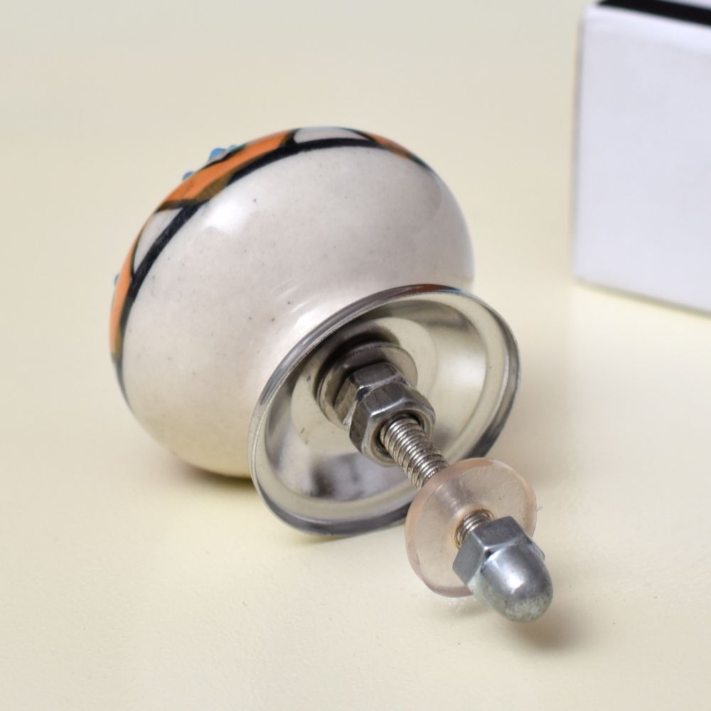 Mustard Flower Dresser Knob