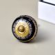 Hand Painted Black Design Ceramic Knob