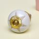 White Etched Ceramic Knob-21