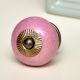 Pink-Black Crackle Ceramic Dresser Knob Online