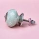 Sage Green Dotted Ceramic Cabinet Knob Online