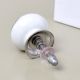 White Ceramic Floral Dresser Knob