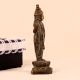 Lord Vishnu Brass Statue in Antique Brown Finish