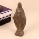 Handcrafted Metal Statue of Mother Mary for Decor