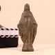 Handcrafted Metal Statue of Mother Mary for Decor