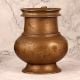Indian Brass Holy Water Pot with Spout for Temple