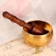 Antique Golden Singing Bowl Made of Premium Brass