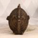 Vintage Brass Fish Statue in Antique Brown Finish