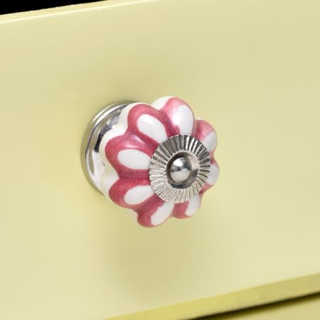 Cherry Wheel Medium Knob