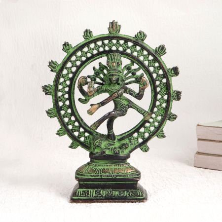 Handmade Natraja Statue Made of Finest Brass for Decor