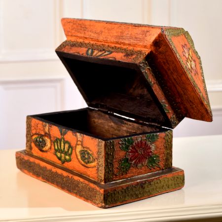 Adorning Colourful Premium Wooden Box for Jewelry