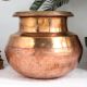 Indian Vintage Copper Cooking Pot for Decor
