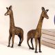 Decorative Finest Brass Giraffe in English Art in Pair of 2
