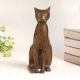 Handcrafted Finest Brass Cat Statue for Home Decor