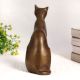 Handcrafted Finest Brass Cat Statue for Home Decor