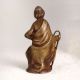 Christian Art Brass Old Man Statue for Home Decor