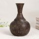 Vintage Brass Flower Pot in Surahi Shape for Decor