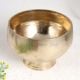 Handmade Shiny Golden Brass Bowl for Home Decor