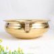 Shiny Golden Premium Brass Urli Pot for Home Decor