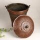 Islamic Art Copper Bucket for Home & Office Decoration