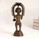 Premium Brass Holy Figure Standing in Tribal Art