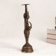 Premium Brass Holy Figure Standing in Tribal Art