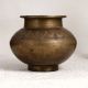 Engraved Brass Holy Water Pot for Flower Decoration