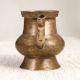Vintage South Indian Brass Water Pot with Spout for Decor