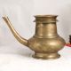 Handcrafted Brown Finish Holy Water Pot with Spout