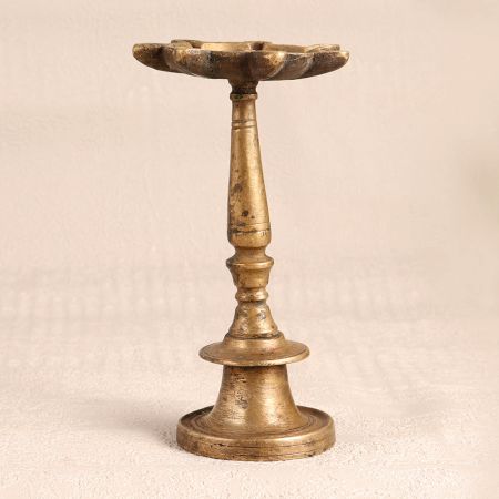South Indian Finest Brass Oil Lamp Stand for Home Decor