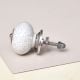 White Crackle Ceramic Cabinet Knob Online