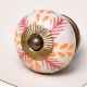 Red Leaf Ceramic Floral Dresser Knob Online