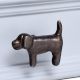 Antique Puppy Iron Cabinet Knob