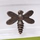 Antique Honey Bee Iron Cabinet Knobs