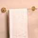Handmade Brass Towel Hanger in Golden Finish