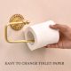 Handmade Premium Brass Toilet Paper Holder for Bathroom