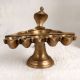 Finest Vintage Brass Aarti Oil Lamp for Prayer Room