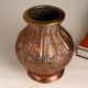 Engraved Finest Copper Pot in Islamic Art for Decoration