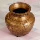 Plain South Indian Art Water Pot Made of High-Quality Brass